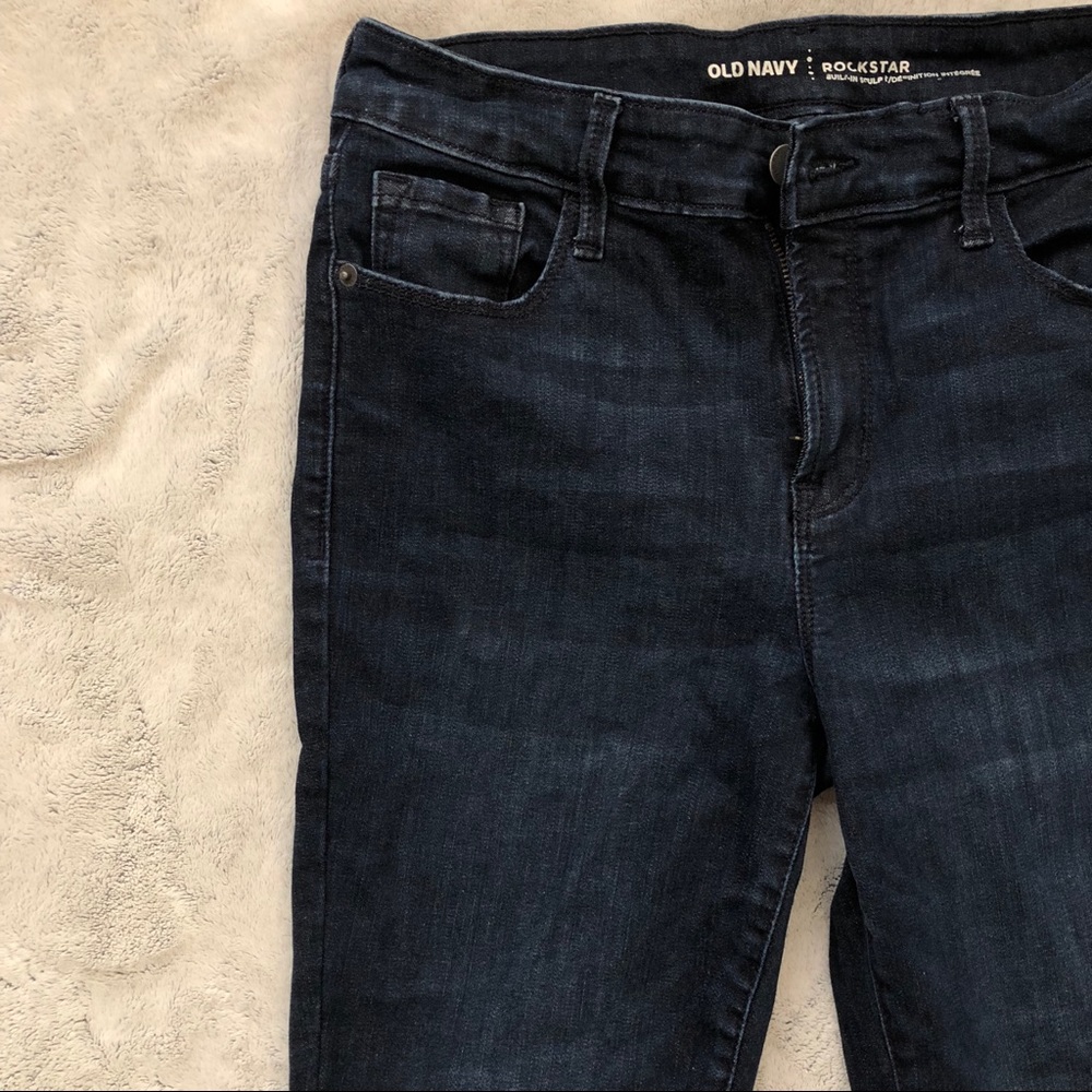 Old Navy sz 8 Rockstar Built in sculpt skinny jean